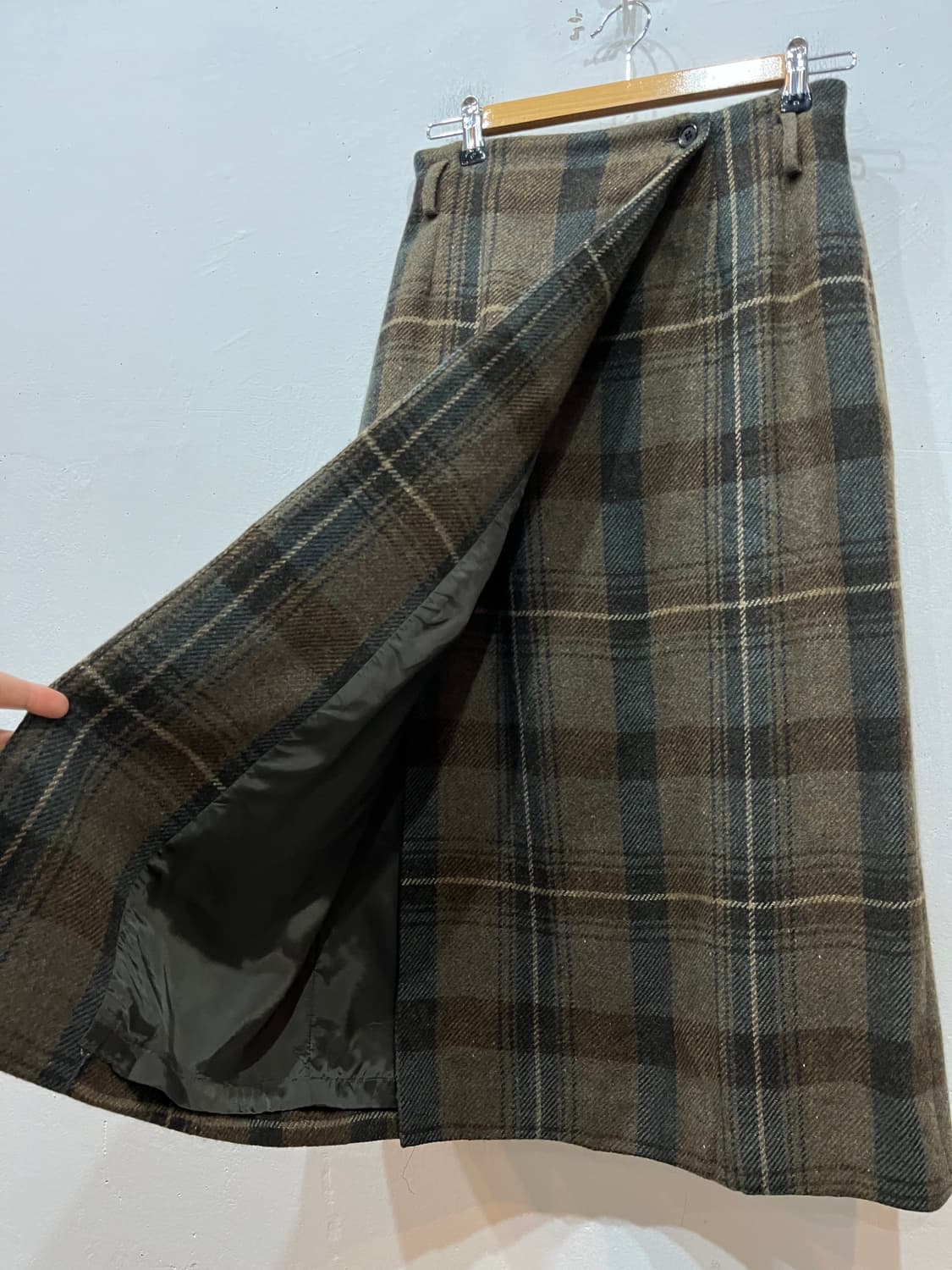마가렛호웰 퓨어울 랩스커트 치마 Made in JAPAN 상품이미지3