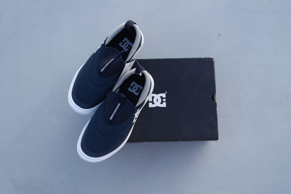 DC SHOES 쉐르파 슬립온 네이비 250(새상품) 상품이미지1