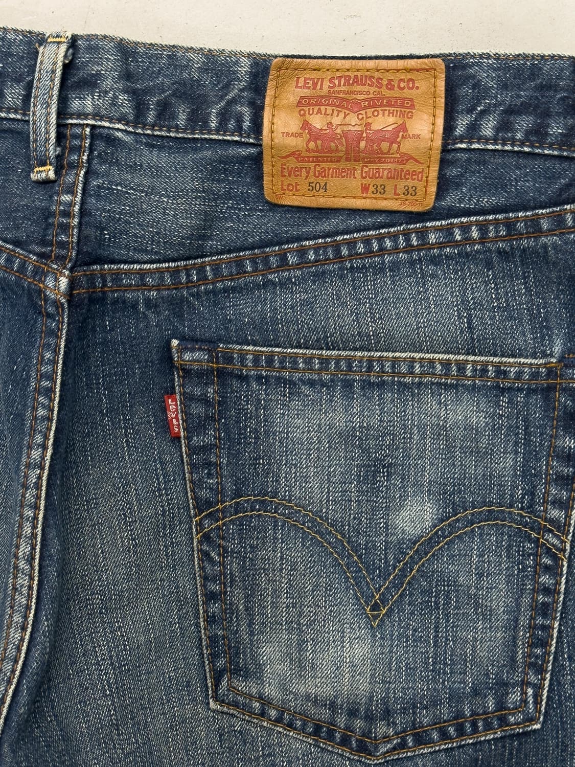 리바이스 504 데님 팬츠 상품이미지5