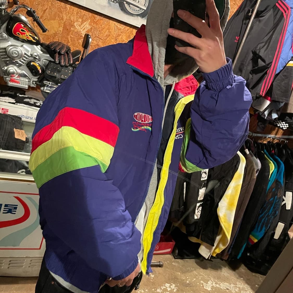 90s Motorsports nascar 패딩(110) 상품이미지9