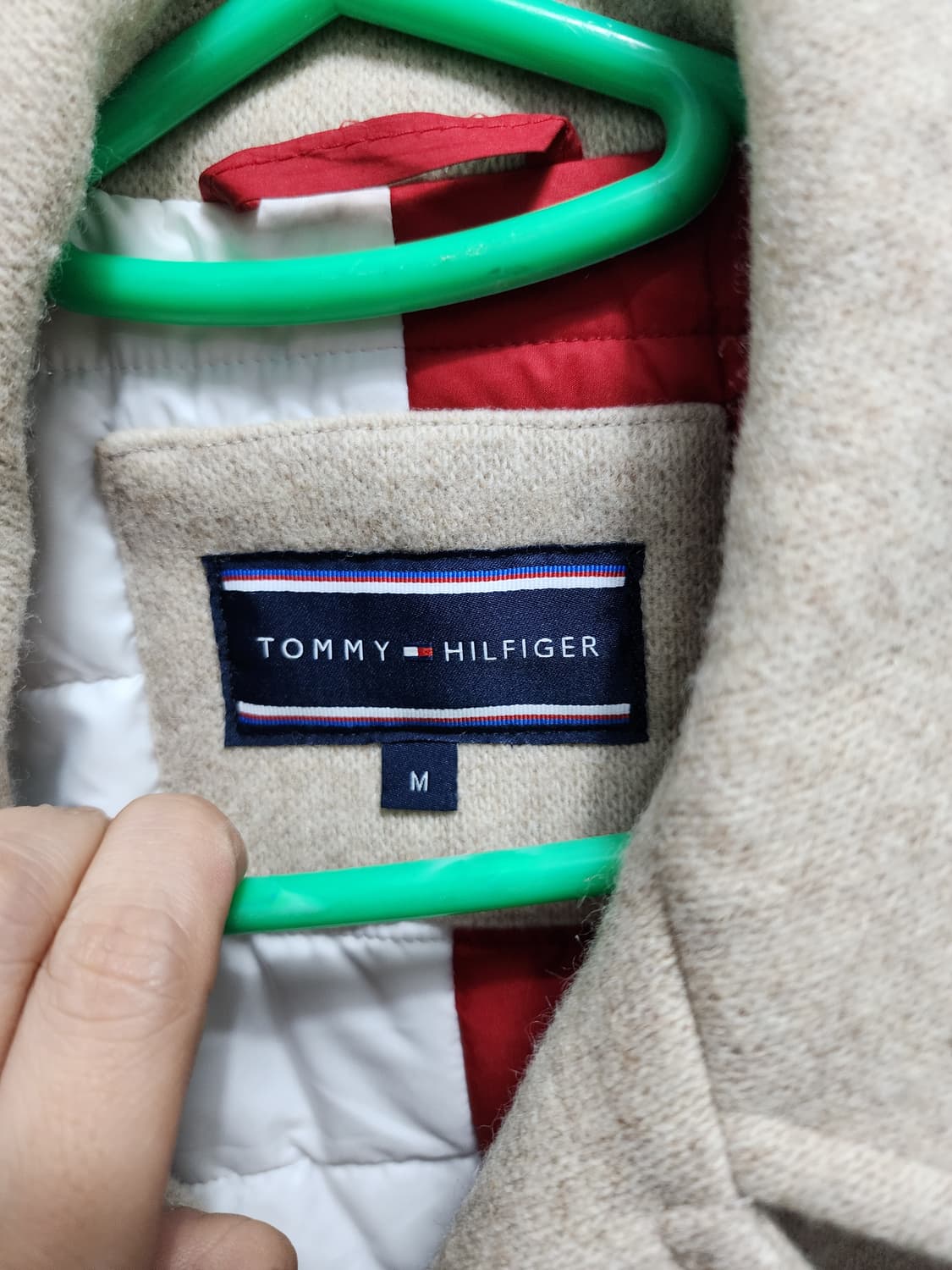 타미힐피거 더블 브레스티드 울 피코트 상품이미지6