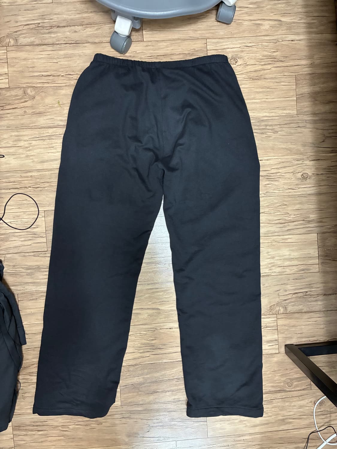 [3] 이지 고샤 sp-01 블랭크 스웻팬츠 블랙 상품이미지2