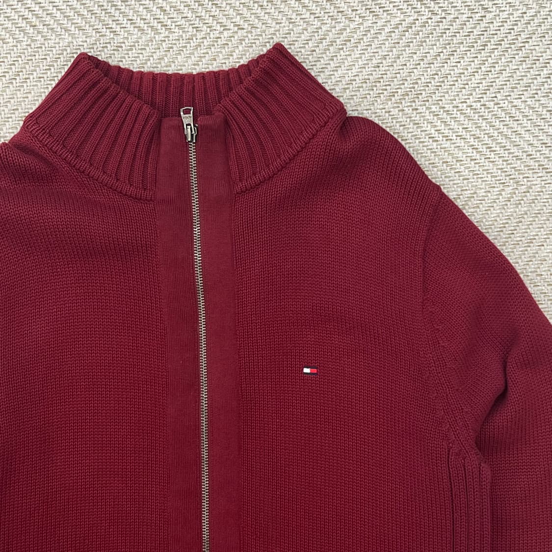 타미힐피거 니트집업 r0372 상품이미지5