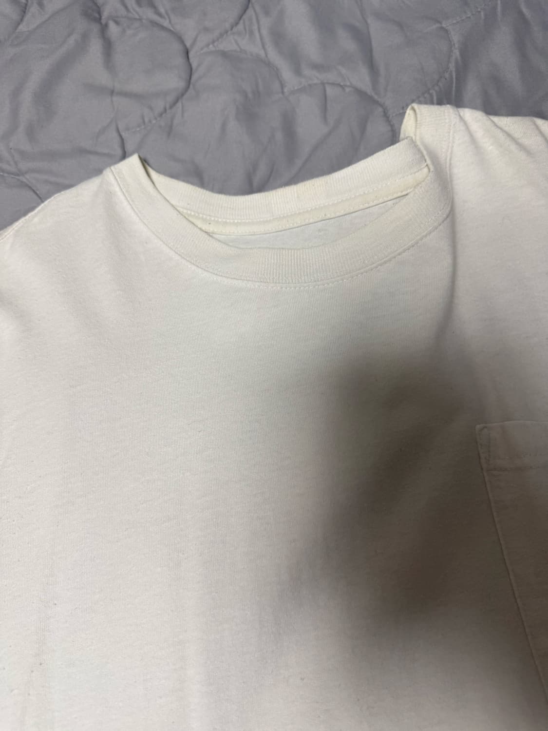 ( L ) 칼하트 반팔티 화이트 루즈핏 티셔츠 상품이미지2