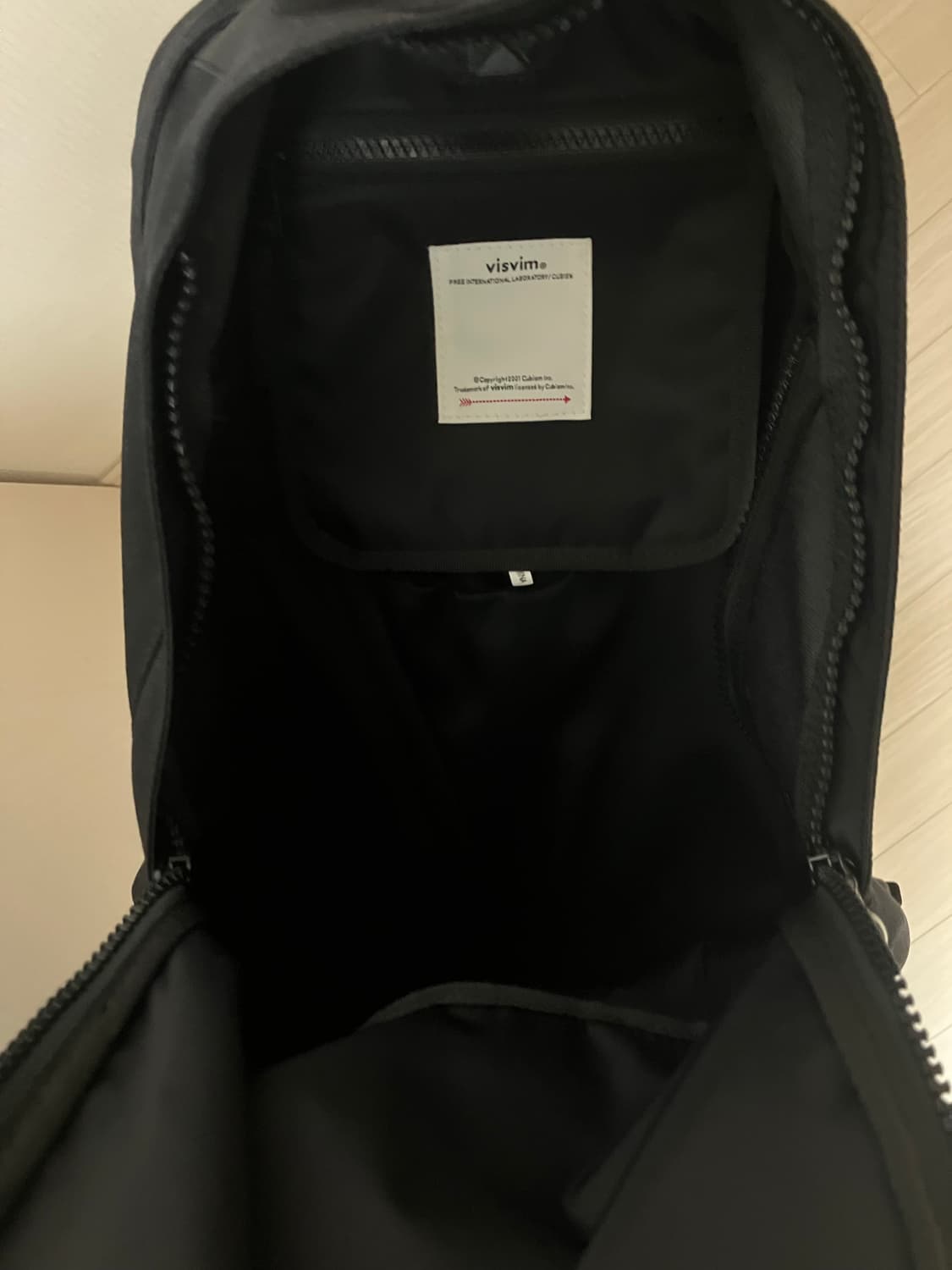 24fw 비즈빔 코듀라 백팩 22L 블랙 상품이미지4