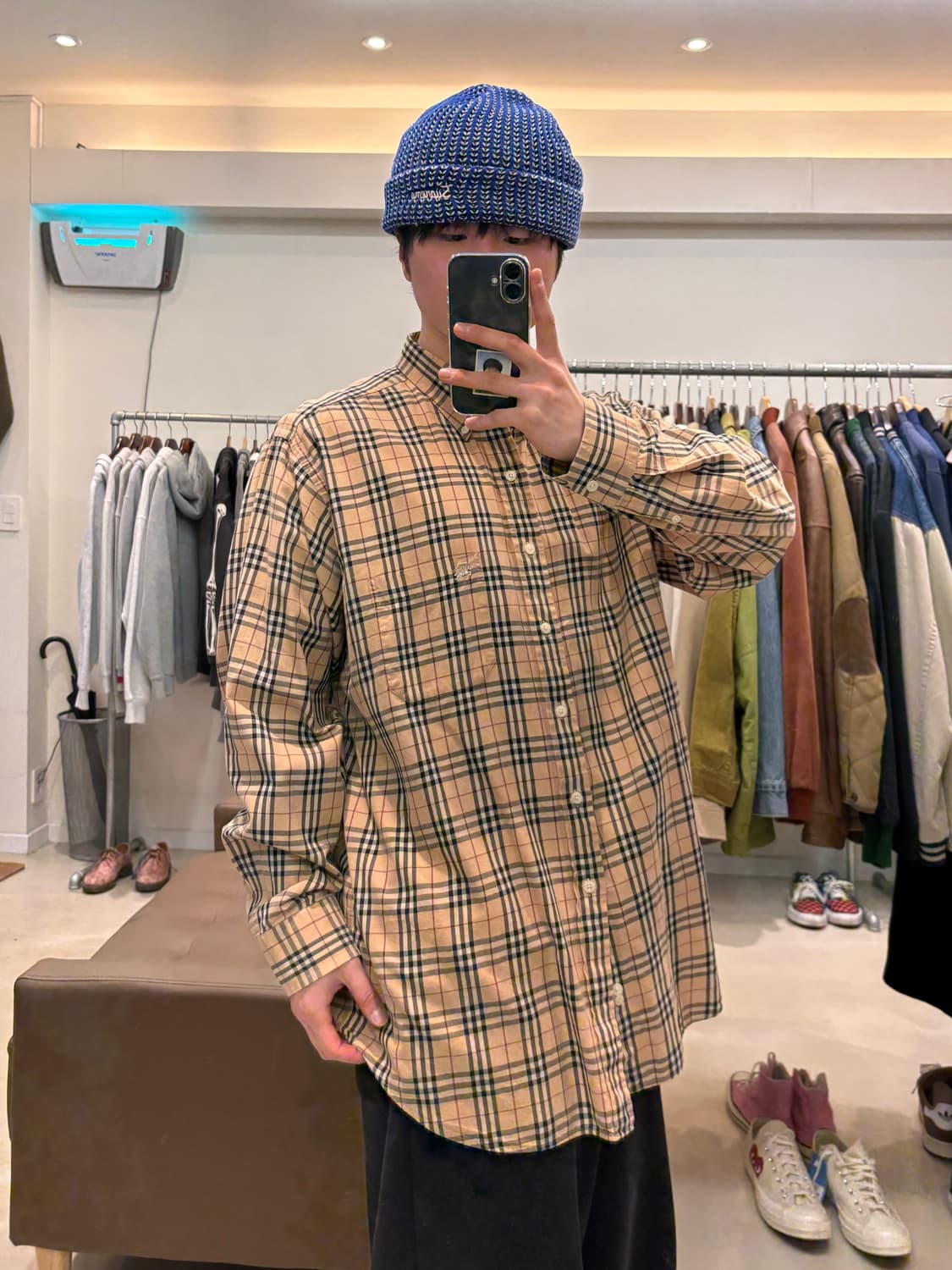 버버리 노바체크 셔츠 상품이미지9