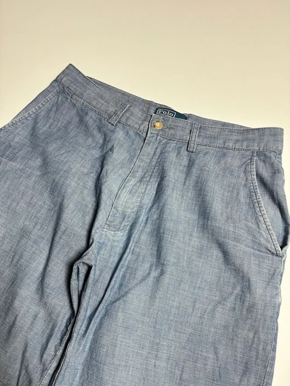 폴로 랄프로렌 00's 샴브레이 반바지 R1382 상품이미지2