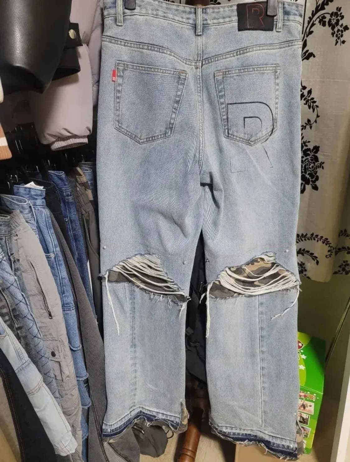 레저렉션13 데님 팬츠 S사이즈 상품이미지3