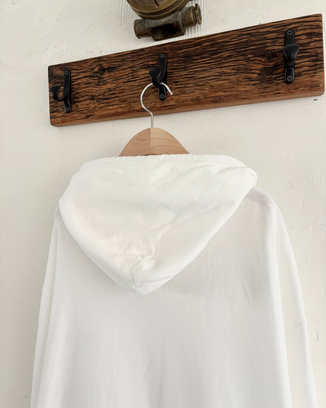 Polo 폴로 랄프로렌 신형 화이트컬러 코튼 후드집업 상품이미지6