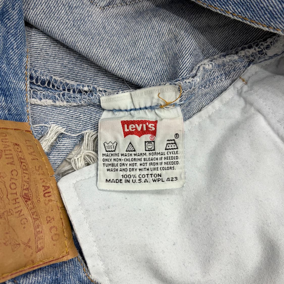 리바이스 USA 90s 501 청 데님 팬츠 바지 34 상품이미지4