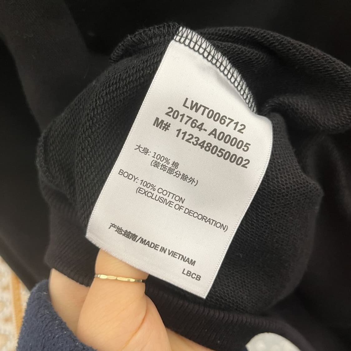 LEE 리 올드스쿨 펑크 키치 스티치 로고 맨투맨 M C10599 상품이미지6