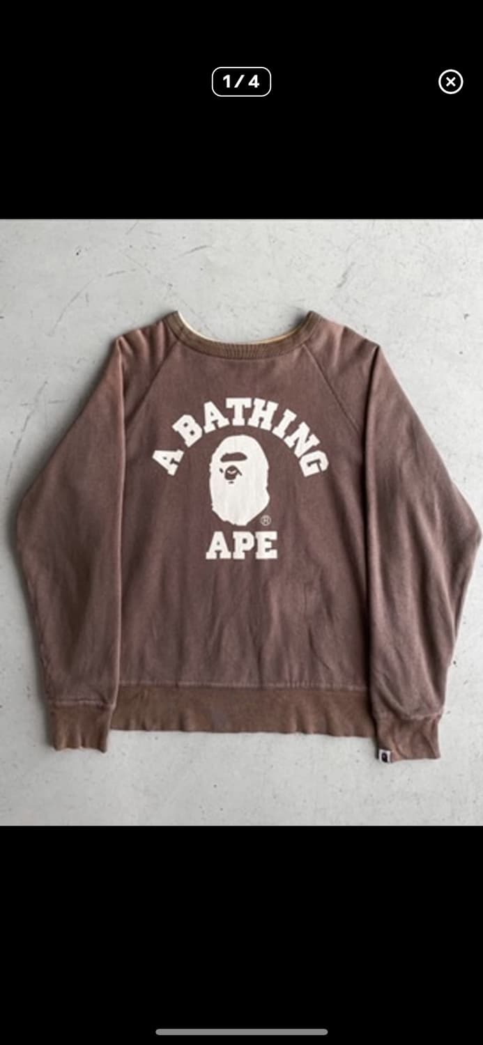 Bape reversible sweat  상품이미지1
