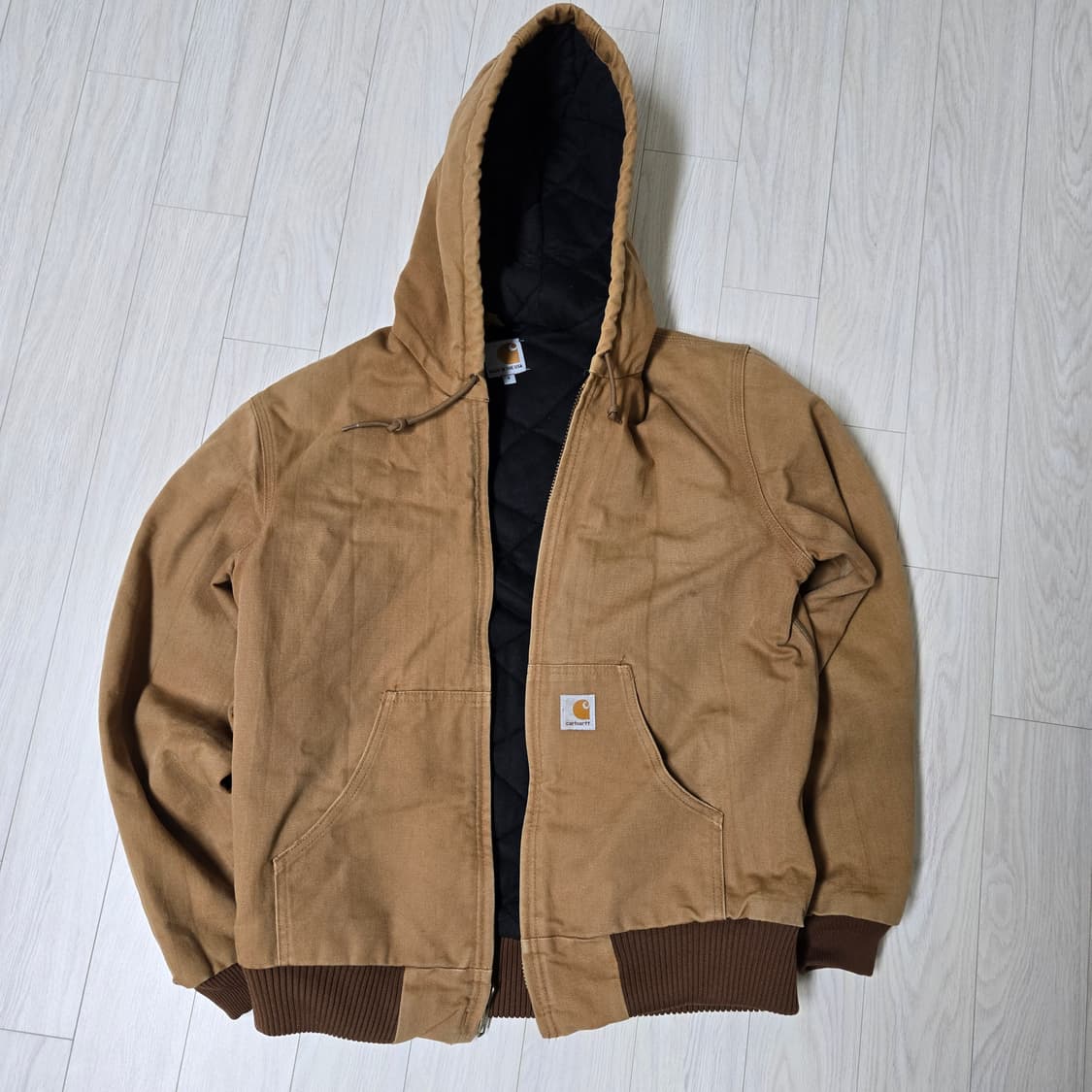 S) 칼하트 J140 덕 캔버스 액티브 자켓 USA 상품이미지1