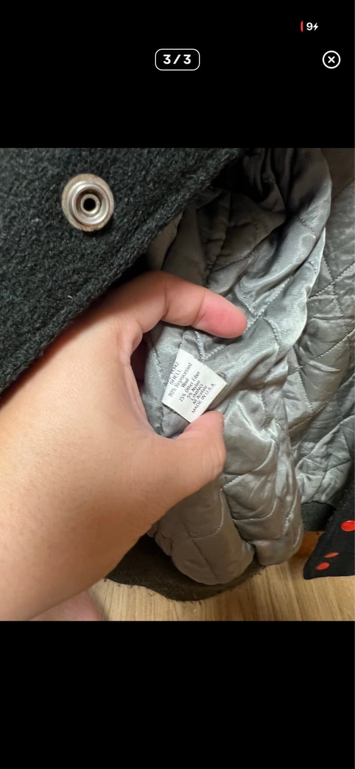 골든베어 빈티지 바시티자켓 상품이미지2