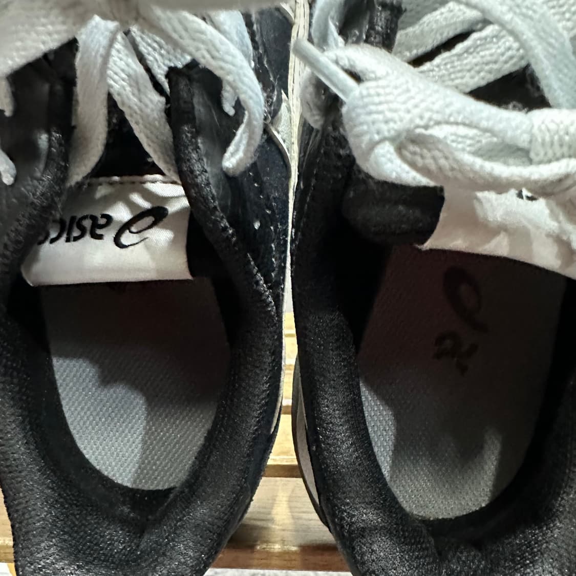 245) 아식스 운동화 여성 여자 신발 조거 X81 블랙 화이트 상품이미지8