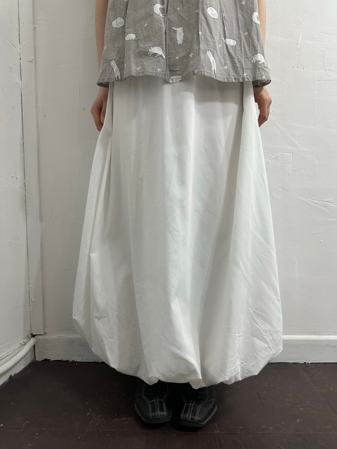 louere white puff dress 상품이미지1