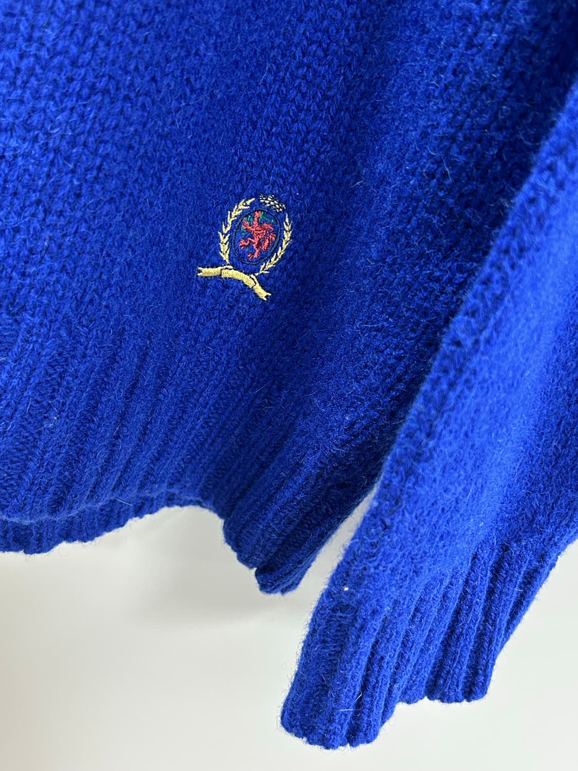 90s 타미힐피거 셔틀랜드 울 니트 상품이미지3