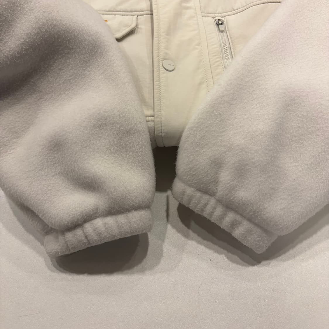 [M] 아이더 코듀라 플리스 자켓 화이트 B392 상품이미지8