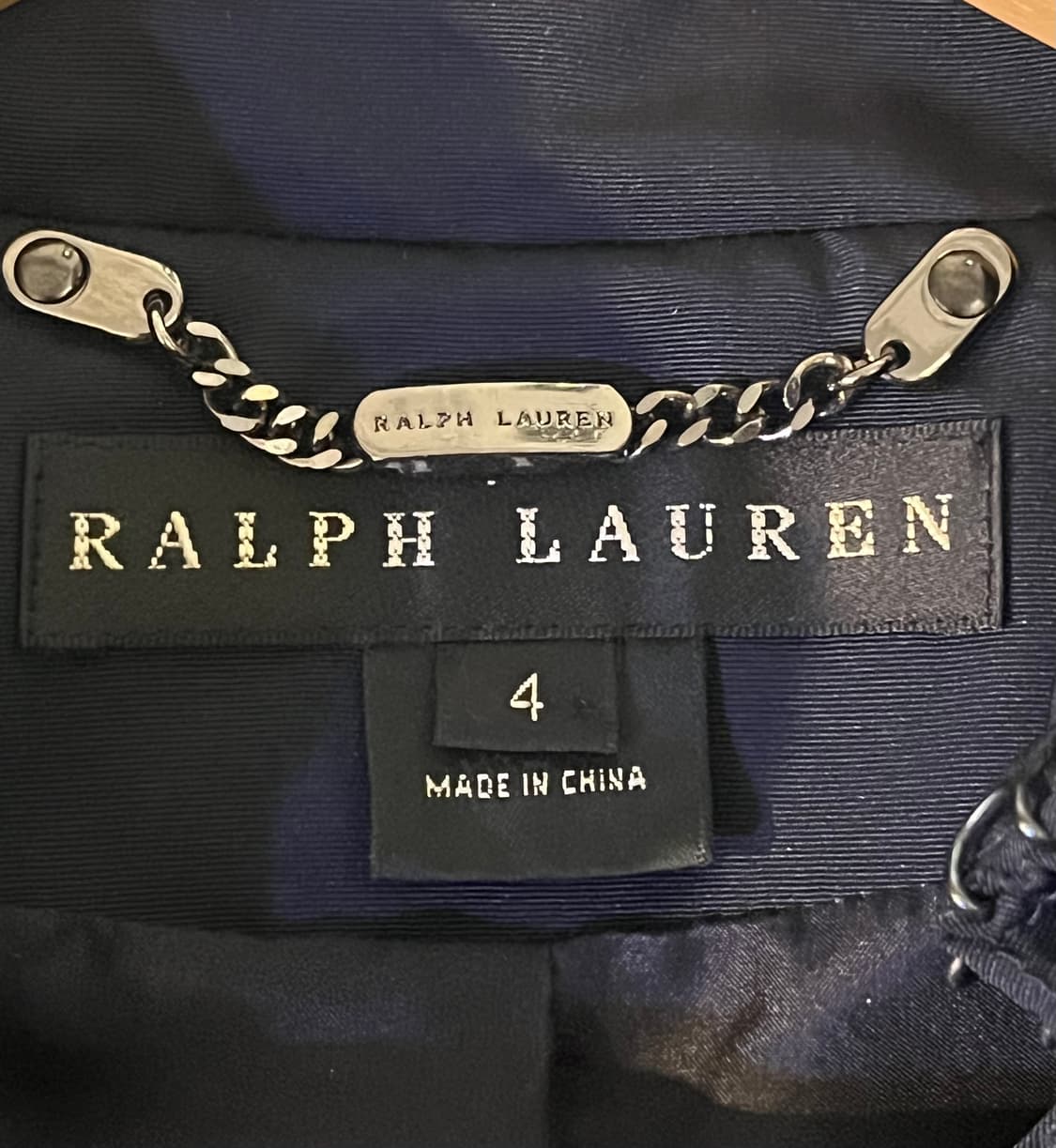 랄프로렌 여성 더블 트렌치코트 (사이즈 4) 상품이미지2