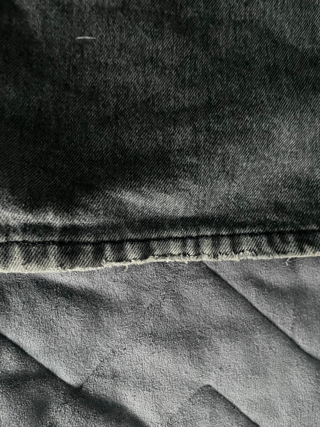 해칭룸 와이드 커브드 진 상품이미지5