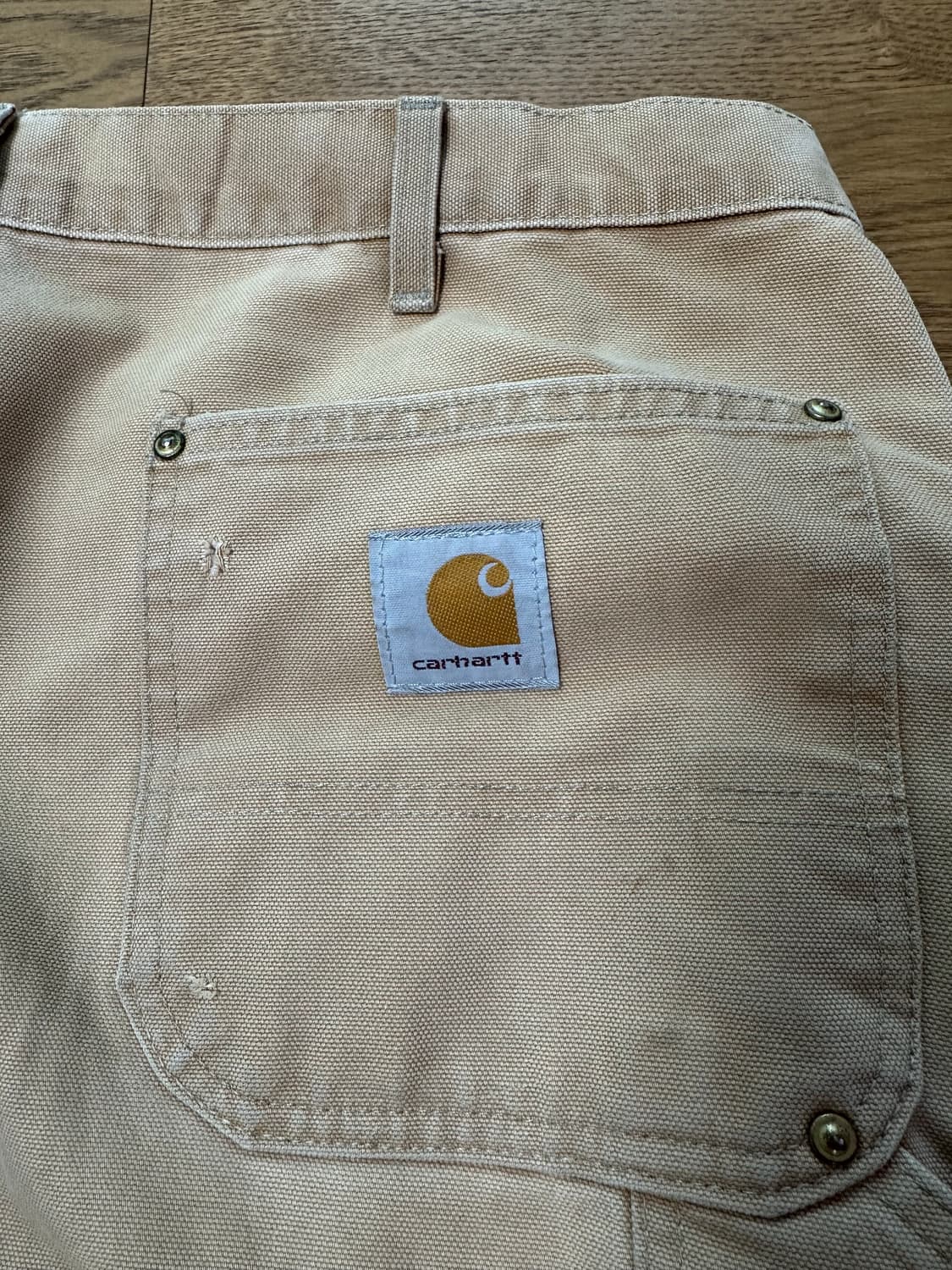 [38x32] 90s 빈티지 칼하트 더블니 usa 상품이미지3