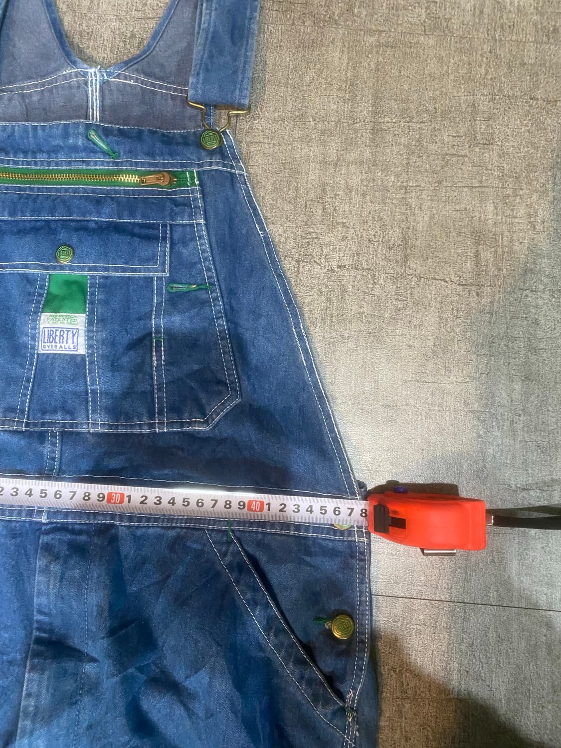 일본빈티지 Liberty 올드스쿨아메카지스트릿 서스팬서 멜빵데님팬츠 상품이미지2