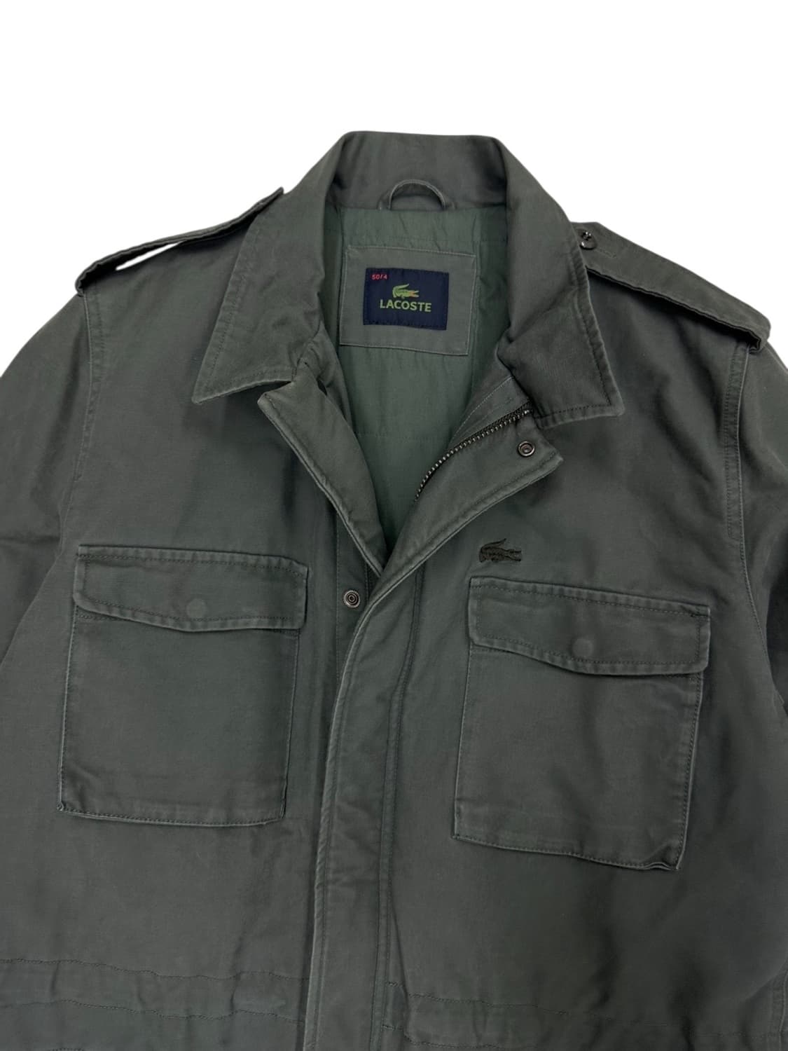 라코스테 밀리터리 자켓 (50/M~L) 상품이미지2