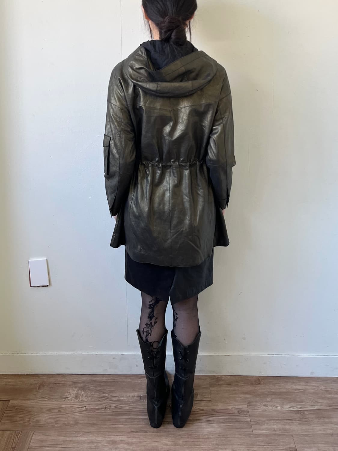 Max Cartizio 레더 후드자켓 상품이미지10