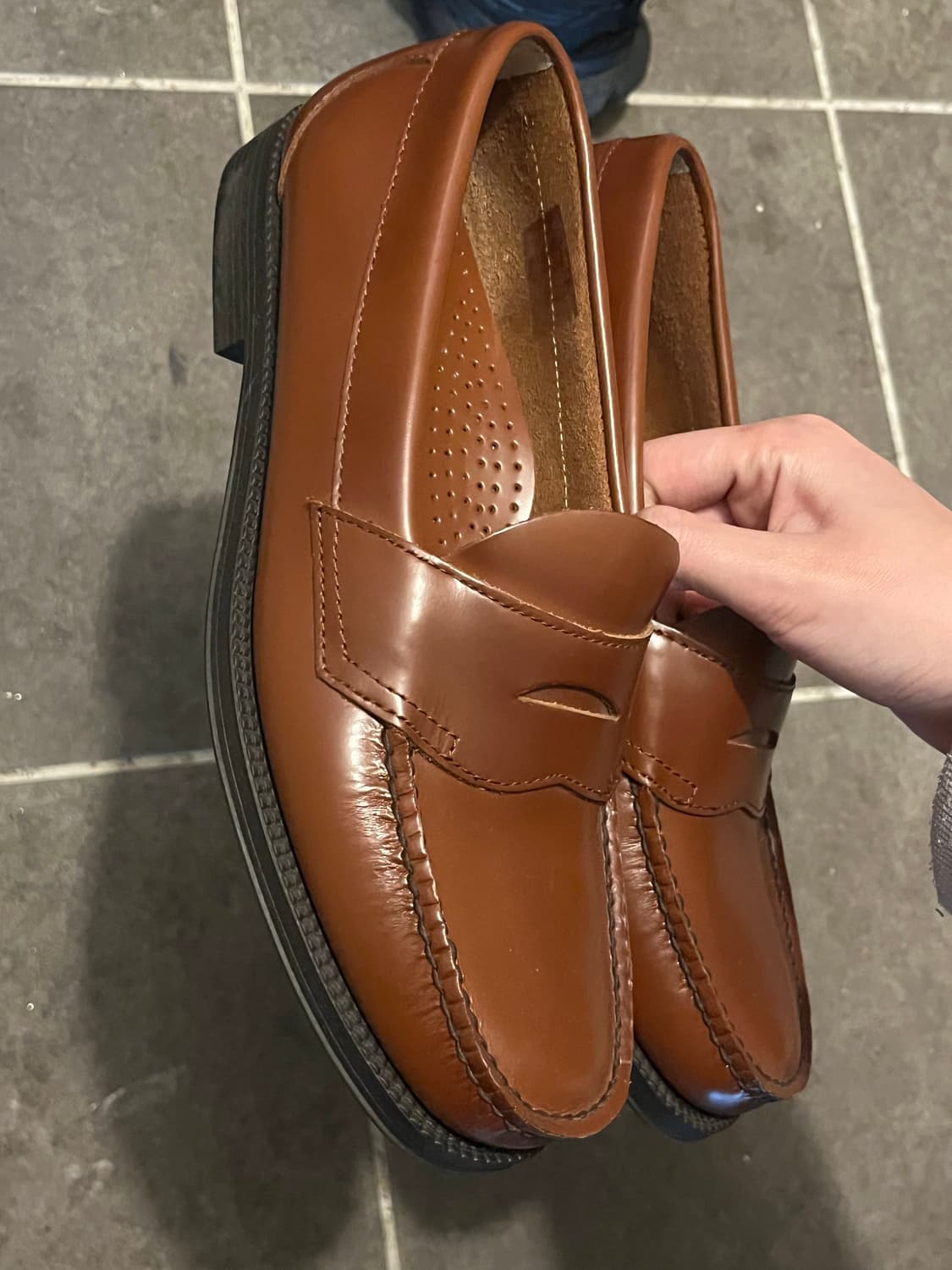 GH BASS 바스 위준 브라운 로퍼  상품이미지2