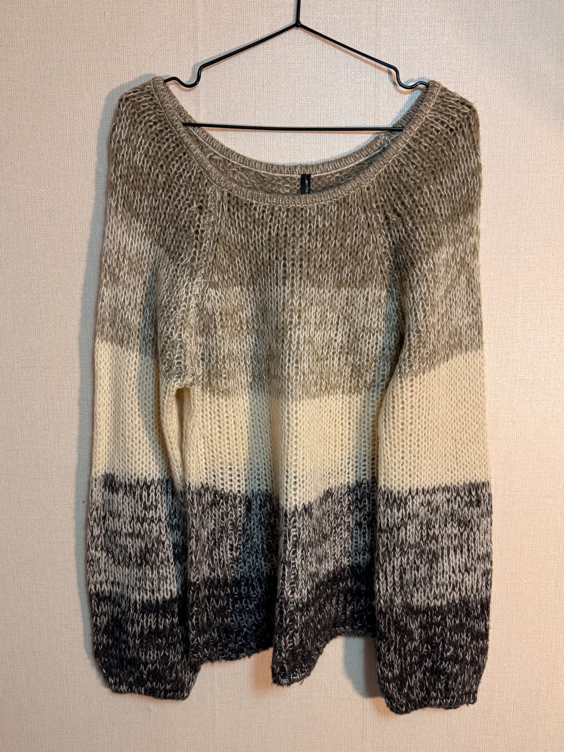 빈티지 에스닉 라운드넥 니트 상품이미지2