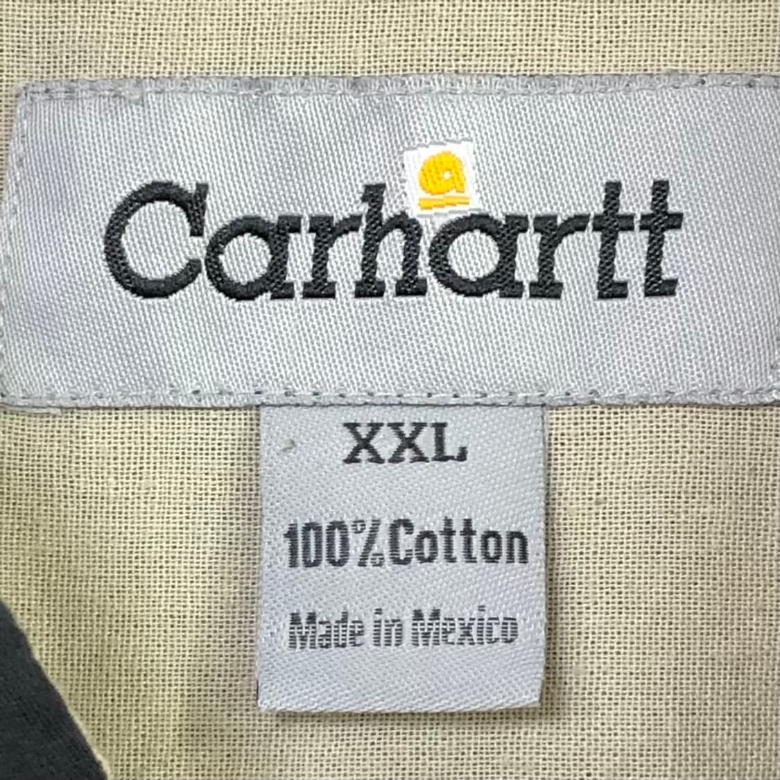 Xxl 칼하트 블랙 워크 셔츠 상품이미지3