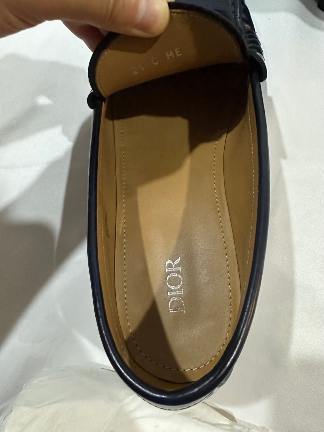 [43] Dior 디올 남성 로얄 홀스빗 로퍼 카프스킨 상품이미지8
