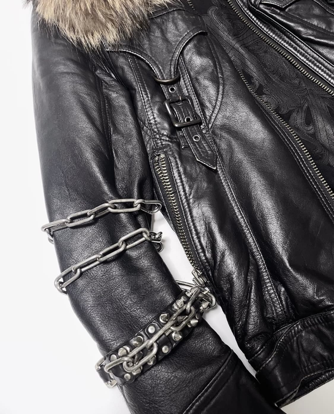 Yasuyuki lishii Leather Jacket 상품이미지2