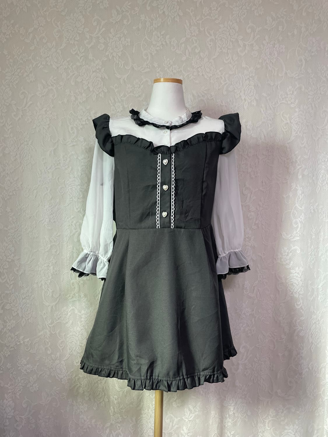 gothic maid mini onepiece 상품이미지2