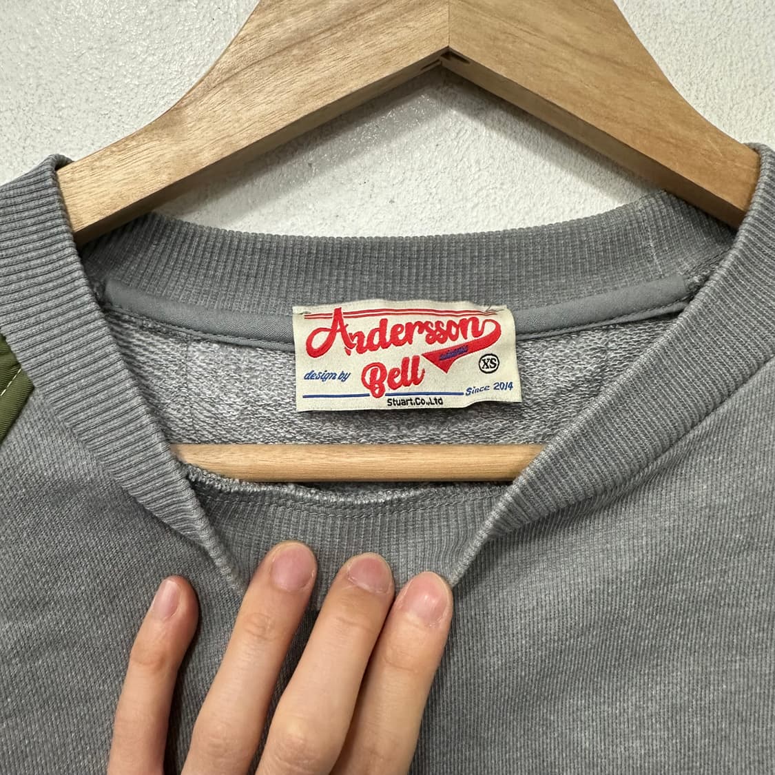 앤더슨벨 로제 패브릭 MA-1 탑 상품이미지3