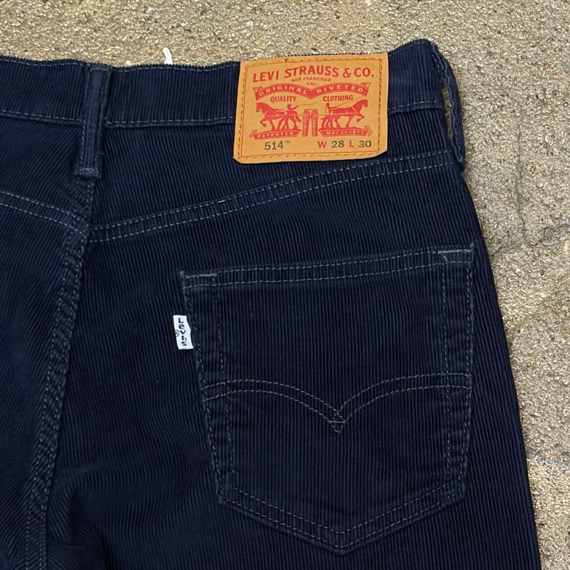 미국 빈티지 리바이스 514 코듀로이팬츠 골덴바지 상품이미지8
