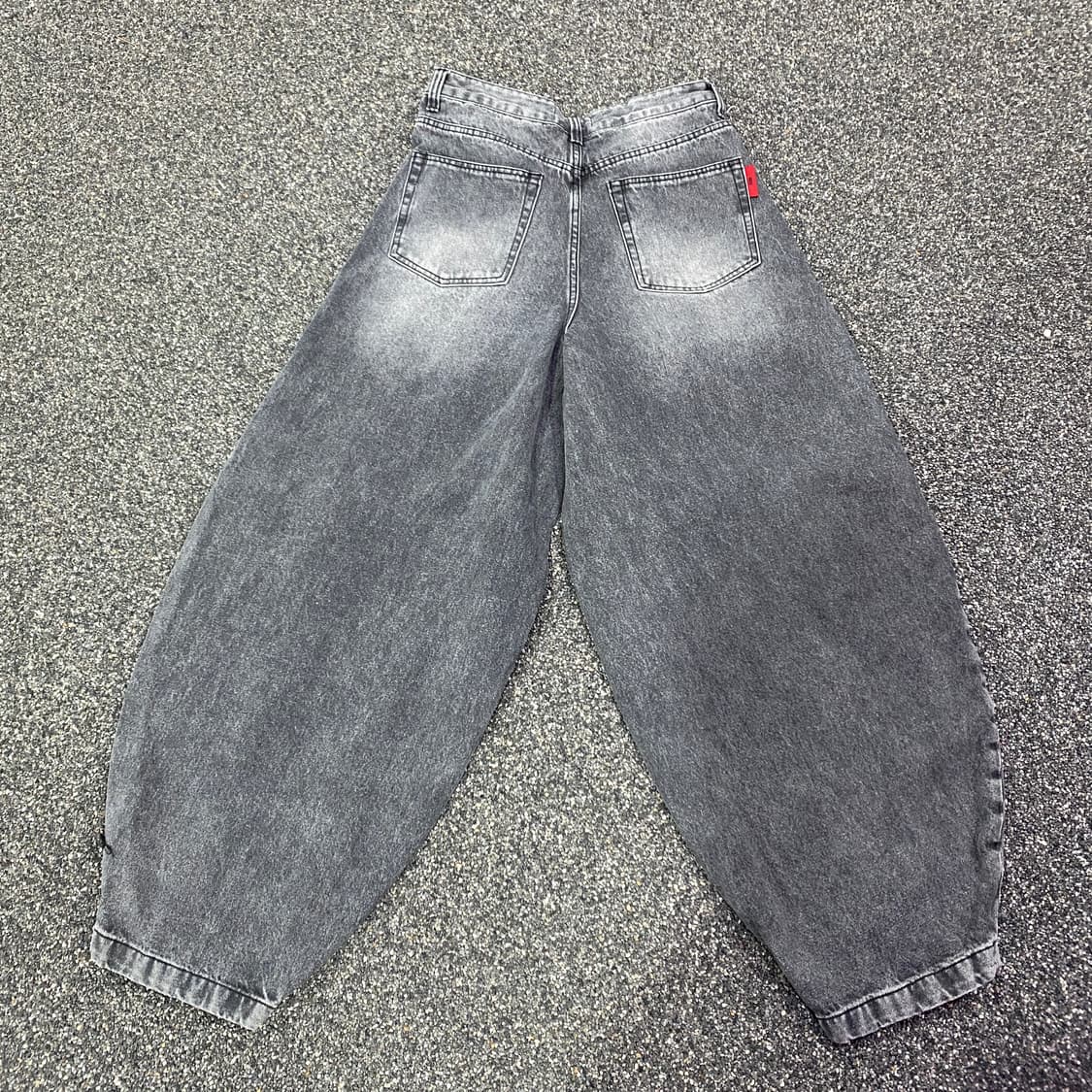 빈티지 KICHUL 와이드 벌룬핏 데님 팬츠 B3745 상품이미지5