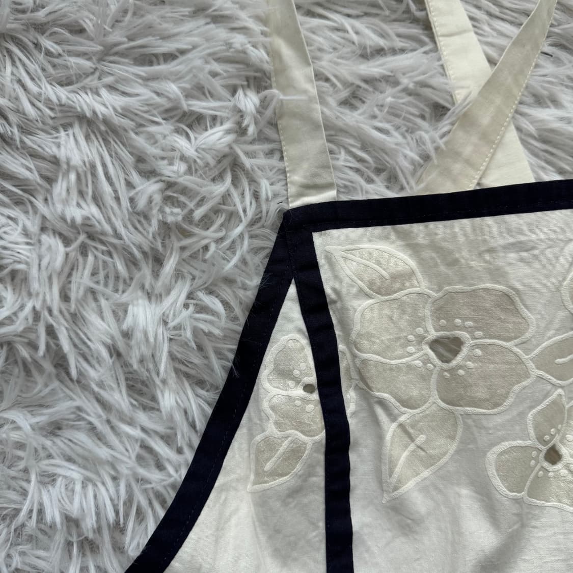 YVESSAINTLAURENT 일본빈티지 앞치마 입생로랑 에이프런 fre 상품이미지1