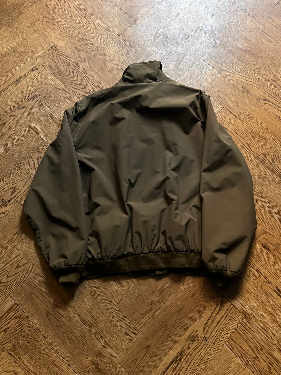 [L]엘엘빈 USA 카키 나일론 웜업 자켓 상품이미지7