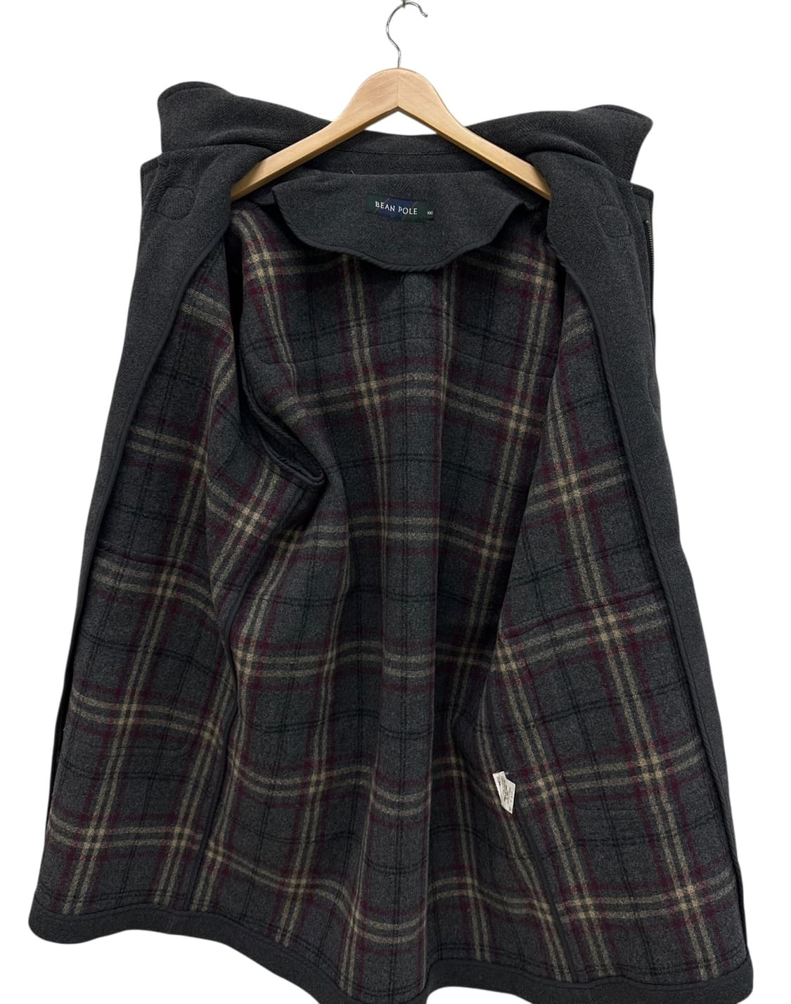 빈폴 울 더플코트 떡볶이코트 웜차콜 (L) 상품이미지8