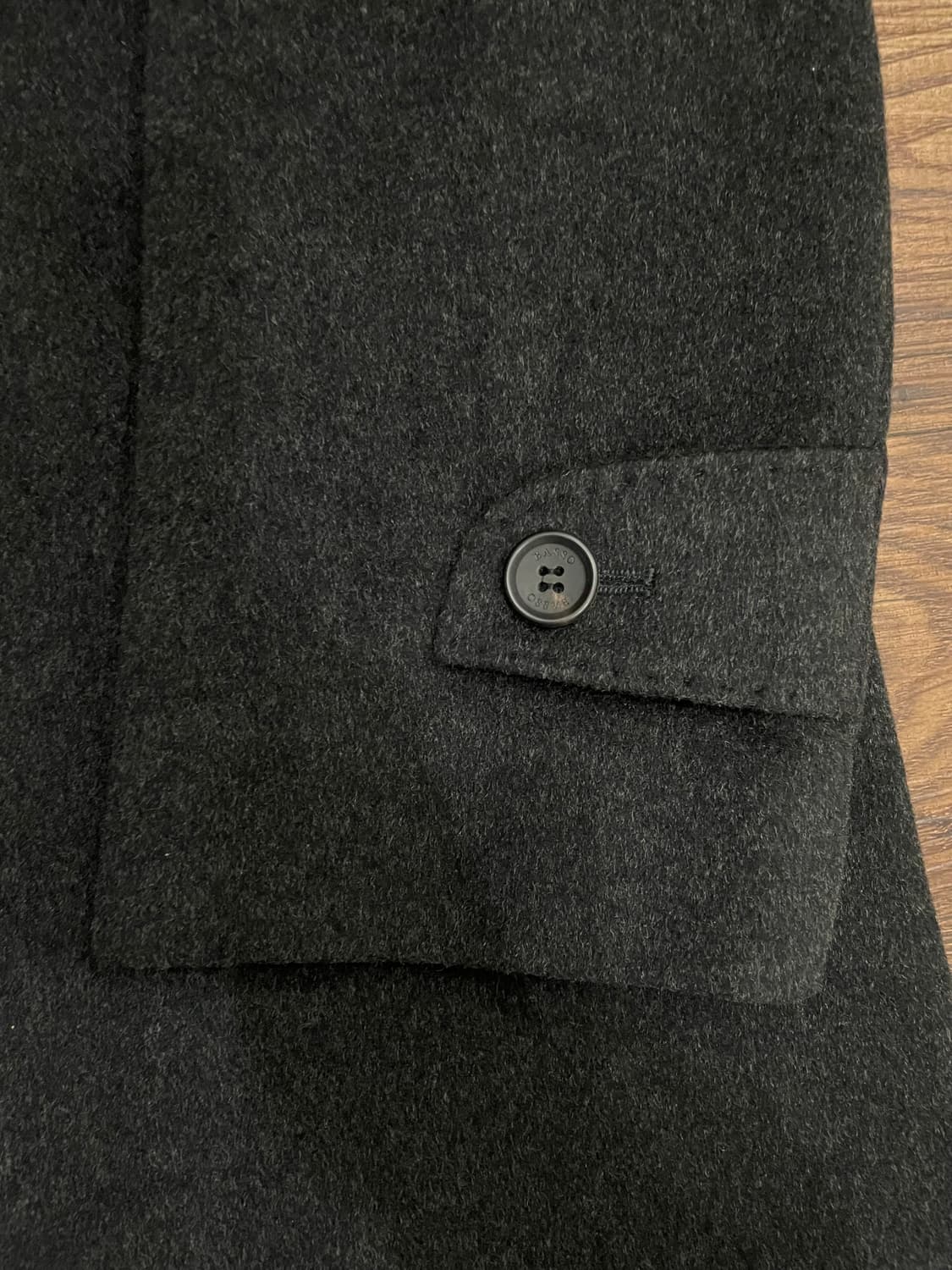 BASSO 로로피아나 캐시미어 코트 챠콜 상품이미지4