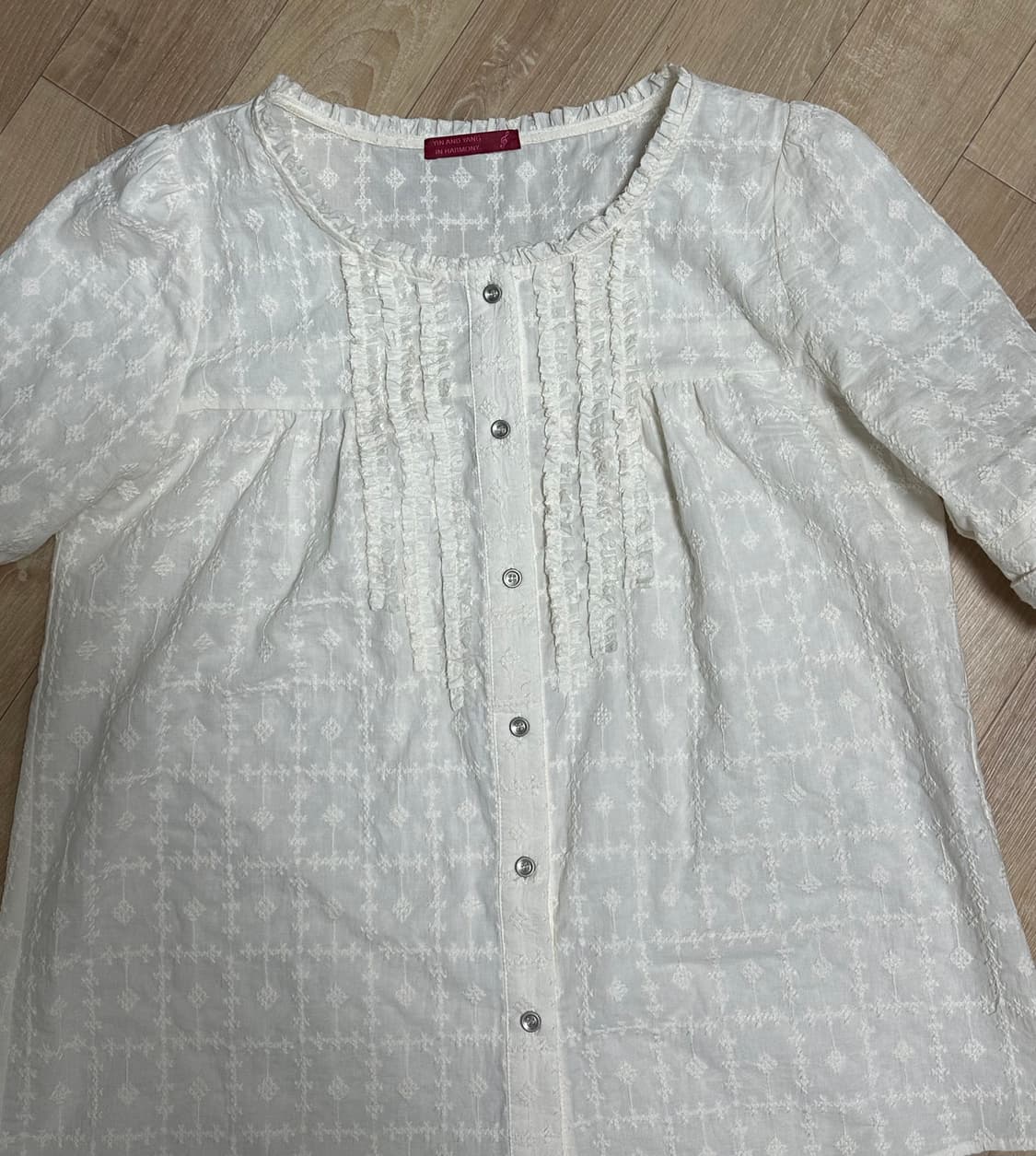 인앤양인하모니 Momo blouse, ivory 상품이미지3