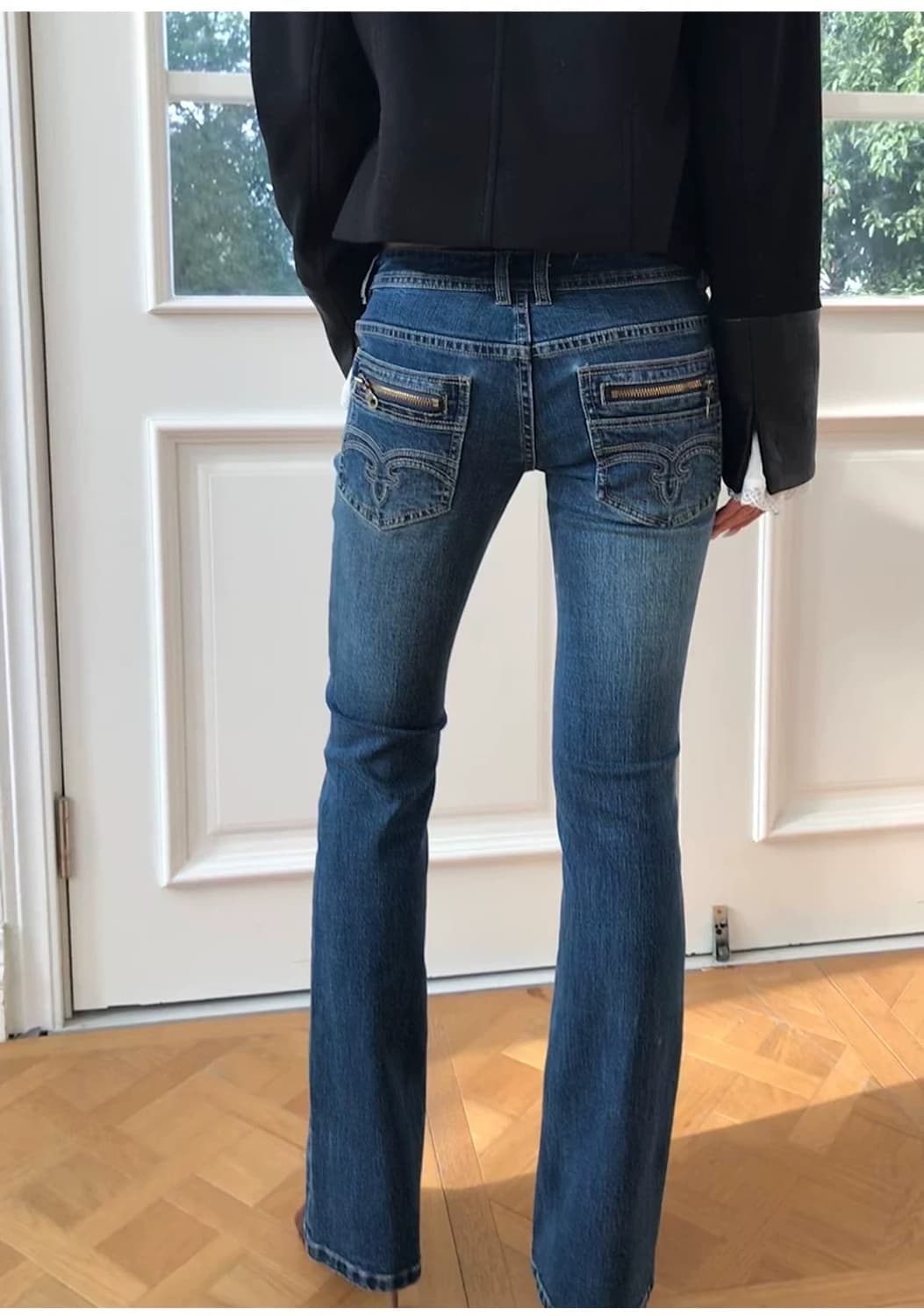 로우 데님 팬츠 상품이미지3