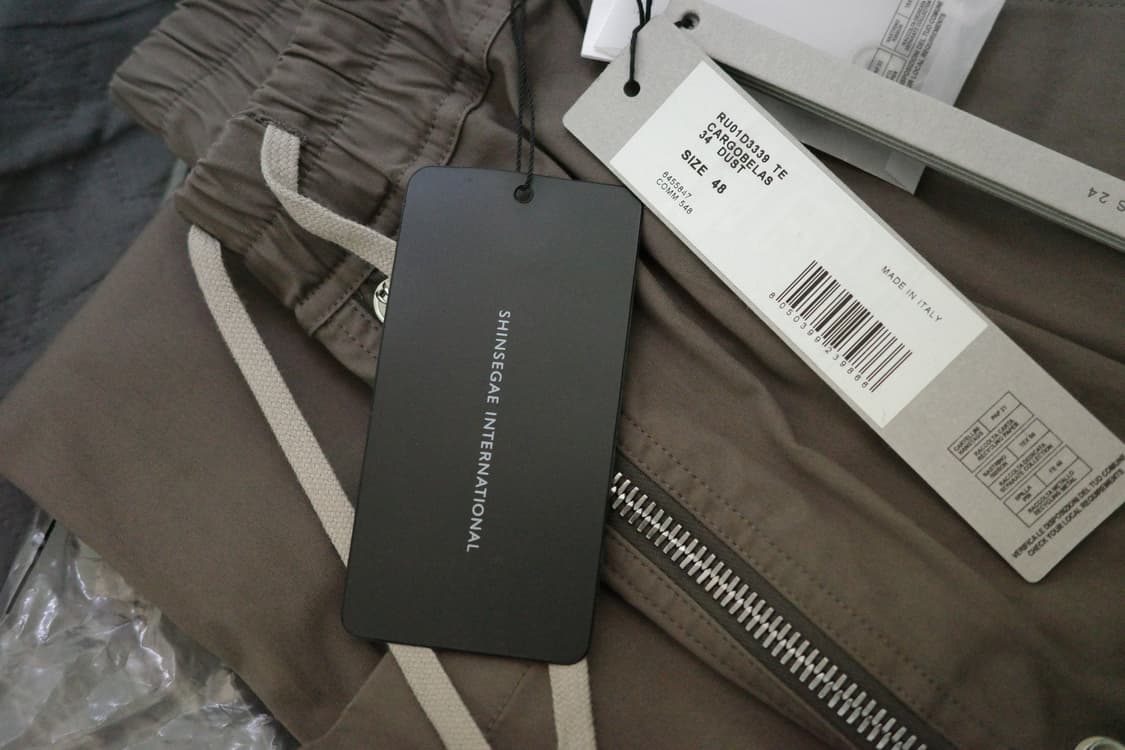 [48] 릭오웬스 카고 벨라스 점보 카고 팬츠 TE 상품이미지3