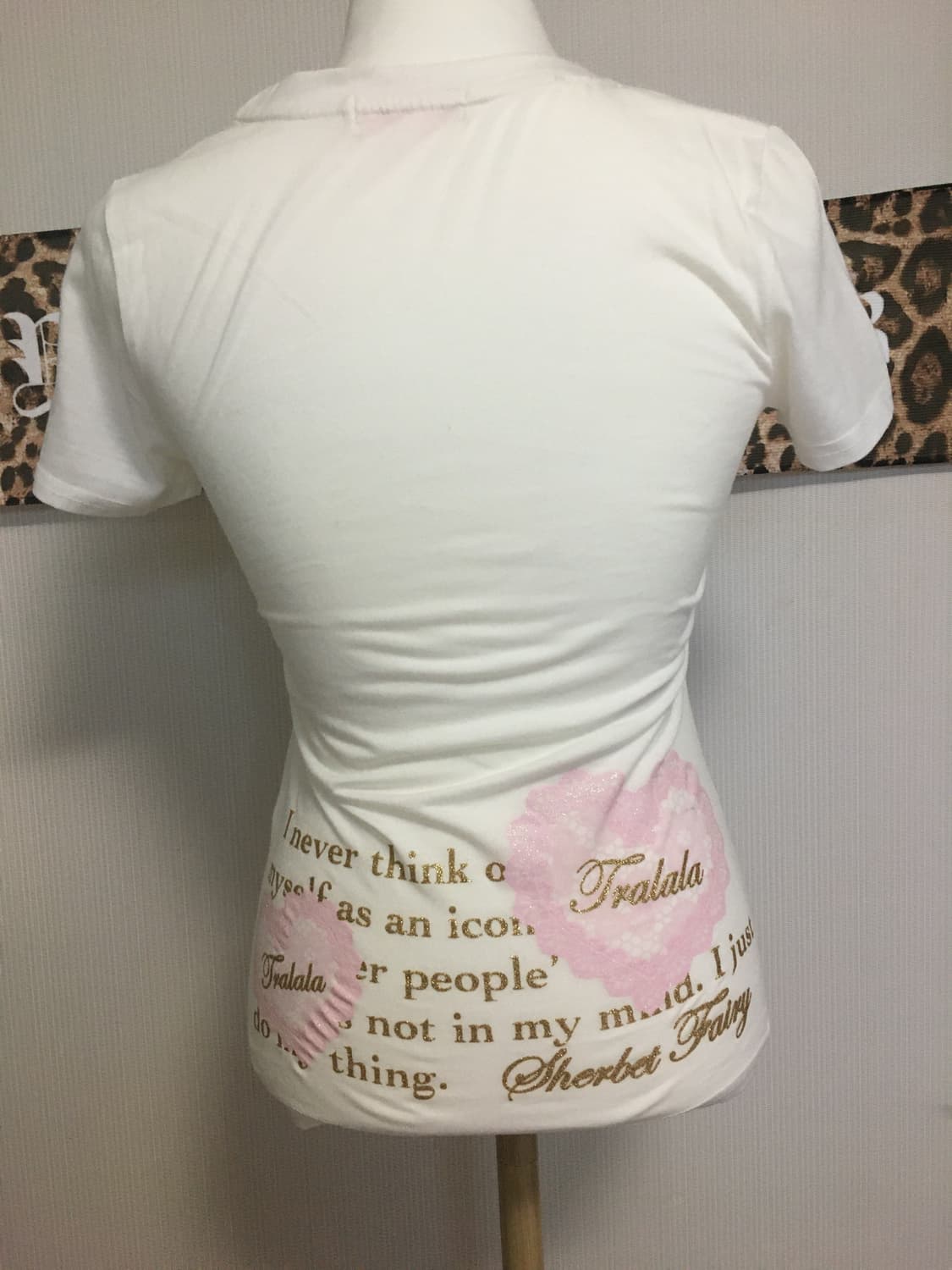 트랄랄라 하트 레터링 반팔 티셔츠 히메갸루 상품이미지2