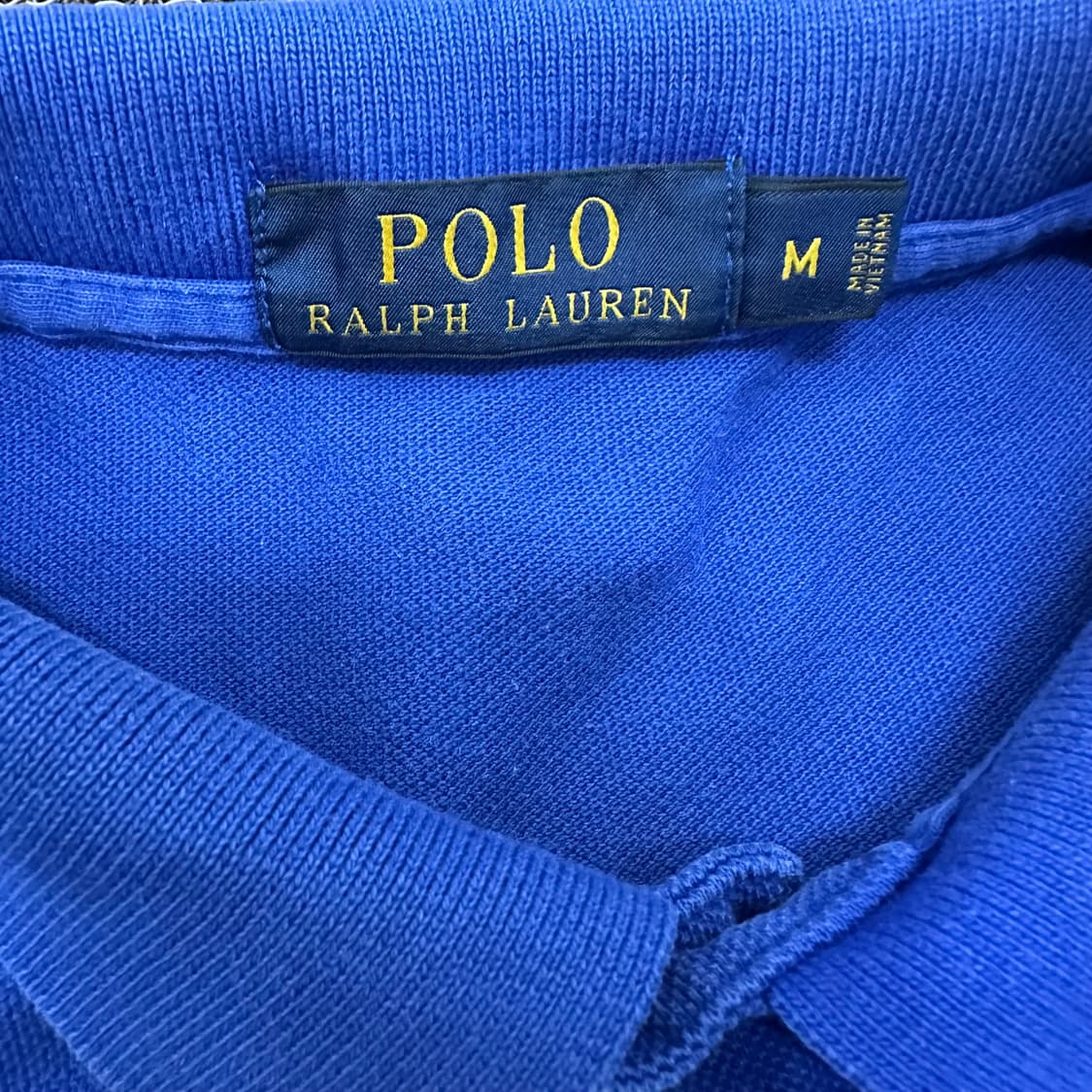 POLO 폴로 랄프로렌 카라티 반팔티셔츠 블루 M 상품이미지3