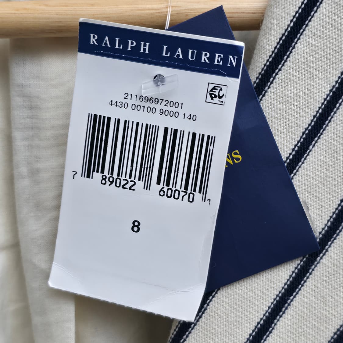 [66,8,M] 폴로 랄프로렌 스트라이프 블레이저 자켓 상품이미지6