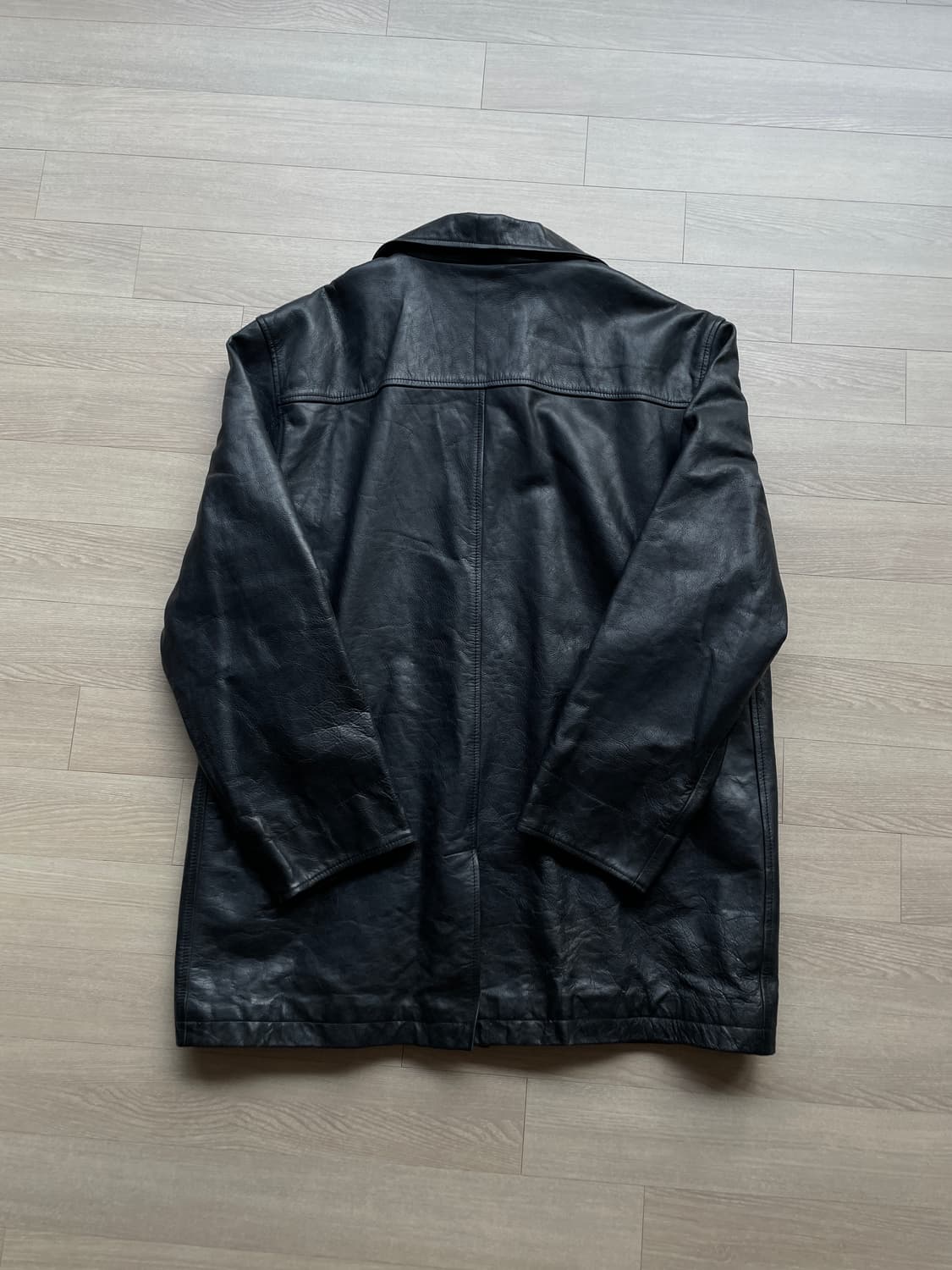 90s 올드갭 레더 카코트 gap carcoat 상품이미지2