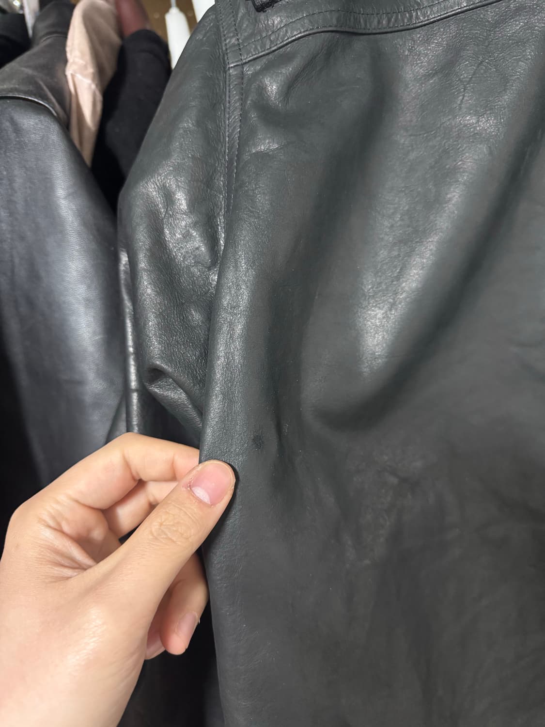 52) 릭오웬스 엘리스 가죽자켓 상품이미지7