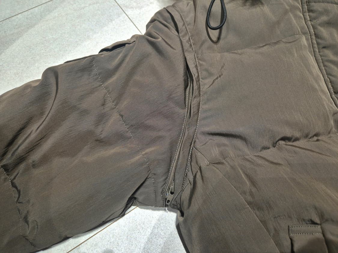 콤 사 이즘 브라운 패딩 상품이미지4